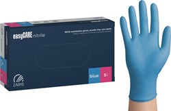Nitril handschoenen - Blauw - maat S - 100 stuks - easyCare