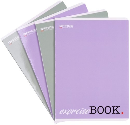 Schrift A5 lijn assorti 32vel 8-pack