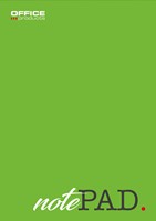 Schrijfblok Office A4 5x5mm geruit Groen-2