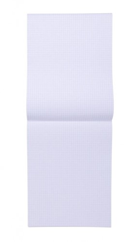 Schrijfblok Office A4 5x5mm geruit Blauw-3