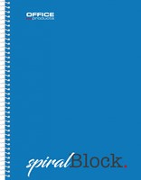 Spiraalblok Office A5 geruit Blauw-2