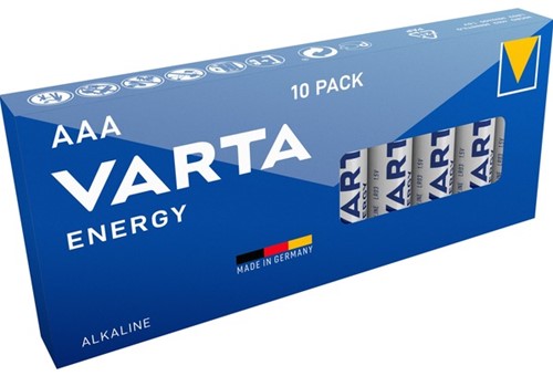 Batterij Varta energy 10xAAA