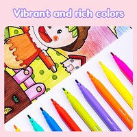 Deli Colorun afwasbare viltstiften 24 kleuren/doos-2