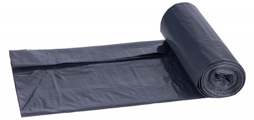 Vuilniszakken Donau Eco - extra sterk, zwart, 60 L - 10 stuks-2