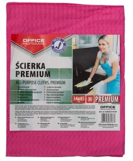 Werkdoek viscose 34x45cm, assorti, 3 stuks
