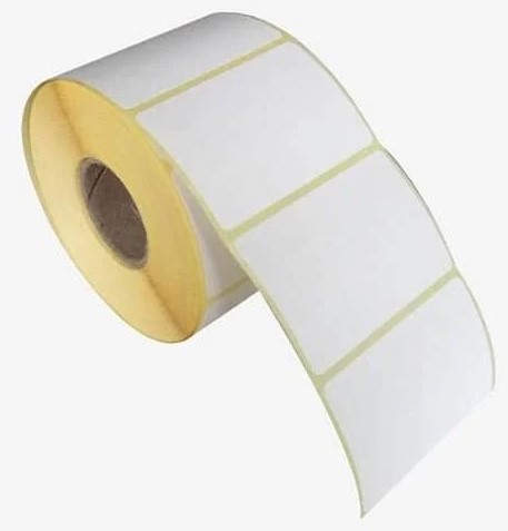 Thermo Top Weegschaal Etiketten 60mm x 49mm - 900 etiketten op rol - kern 40mm
